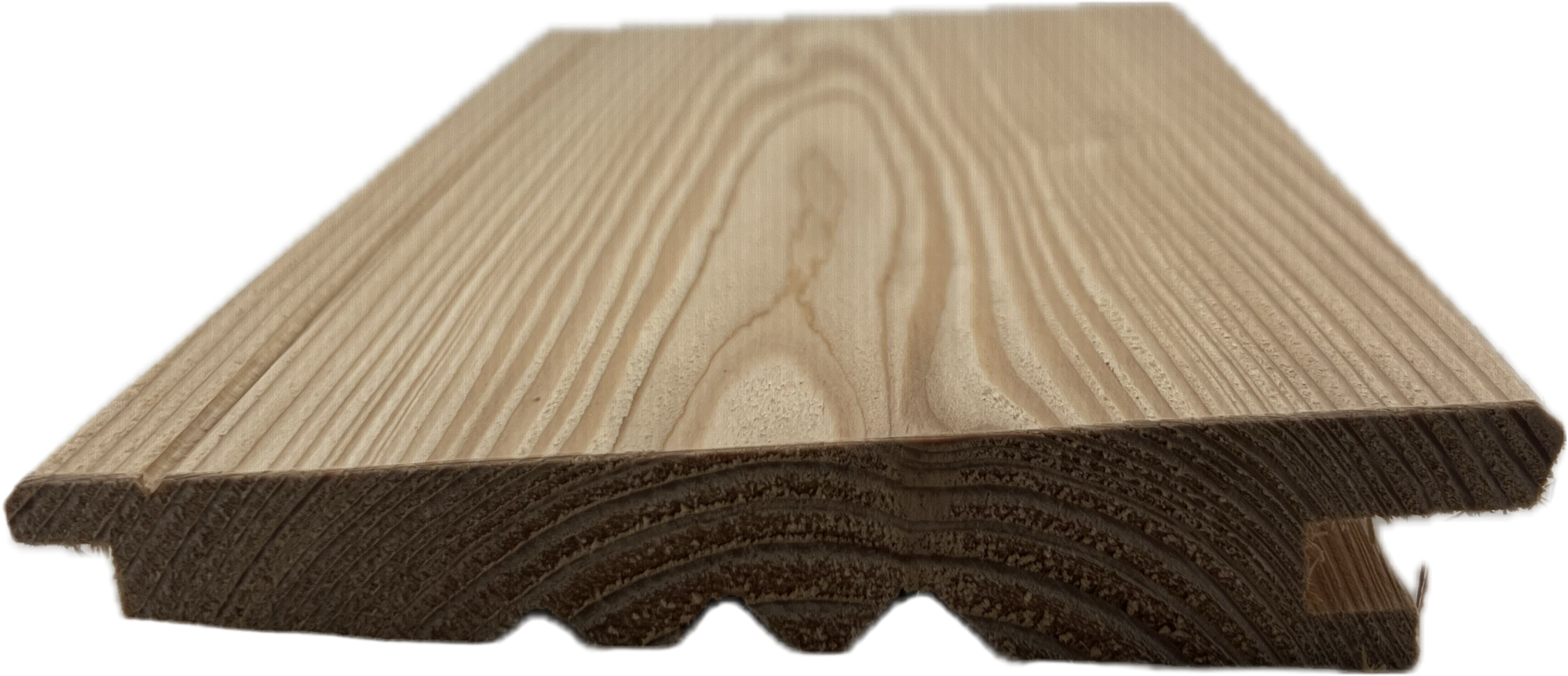 Keilstülpprofil europäische Lärche 26×146 mm