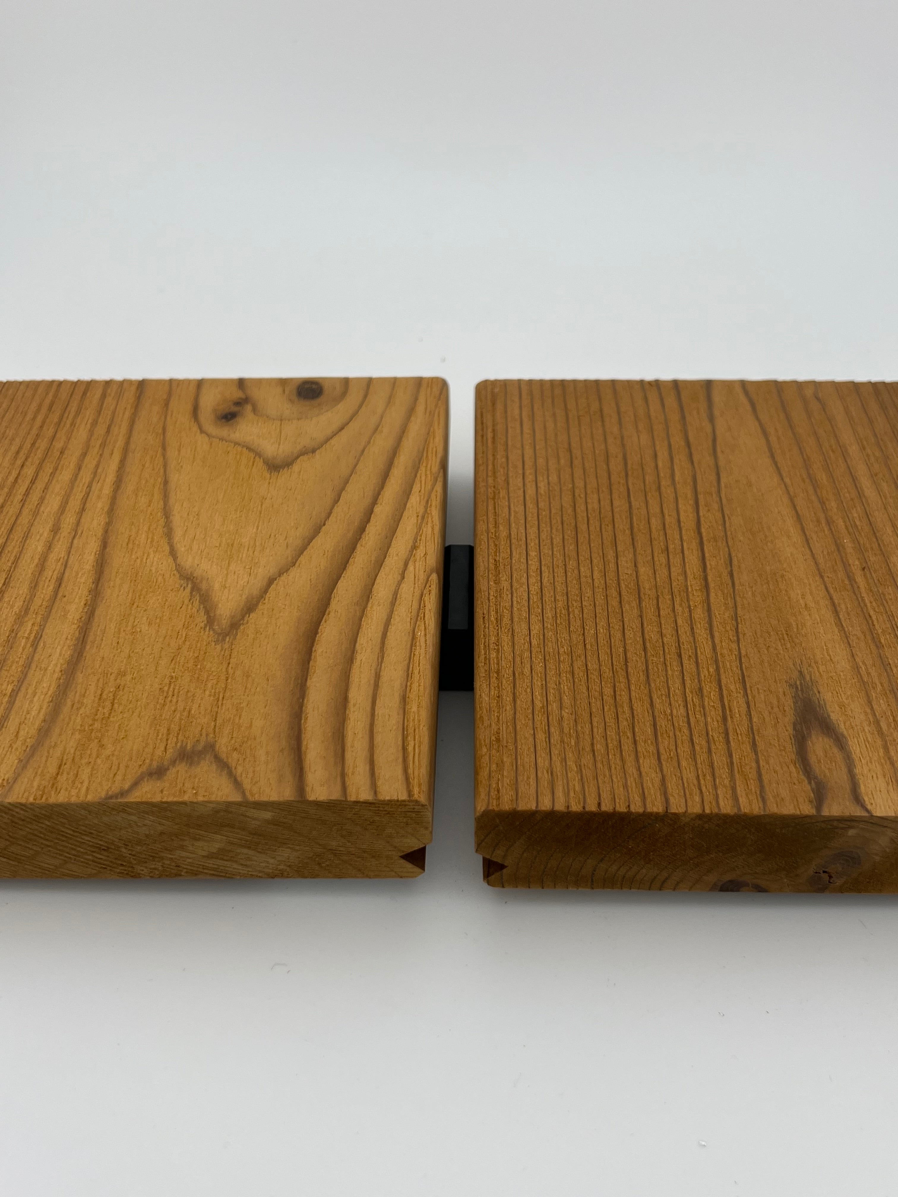 Lunawood Terrassendiele mit Nut Profix 2 Verbindung, Ansicht von Oben