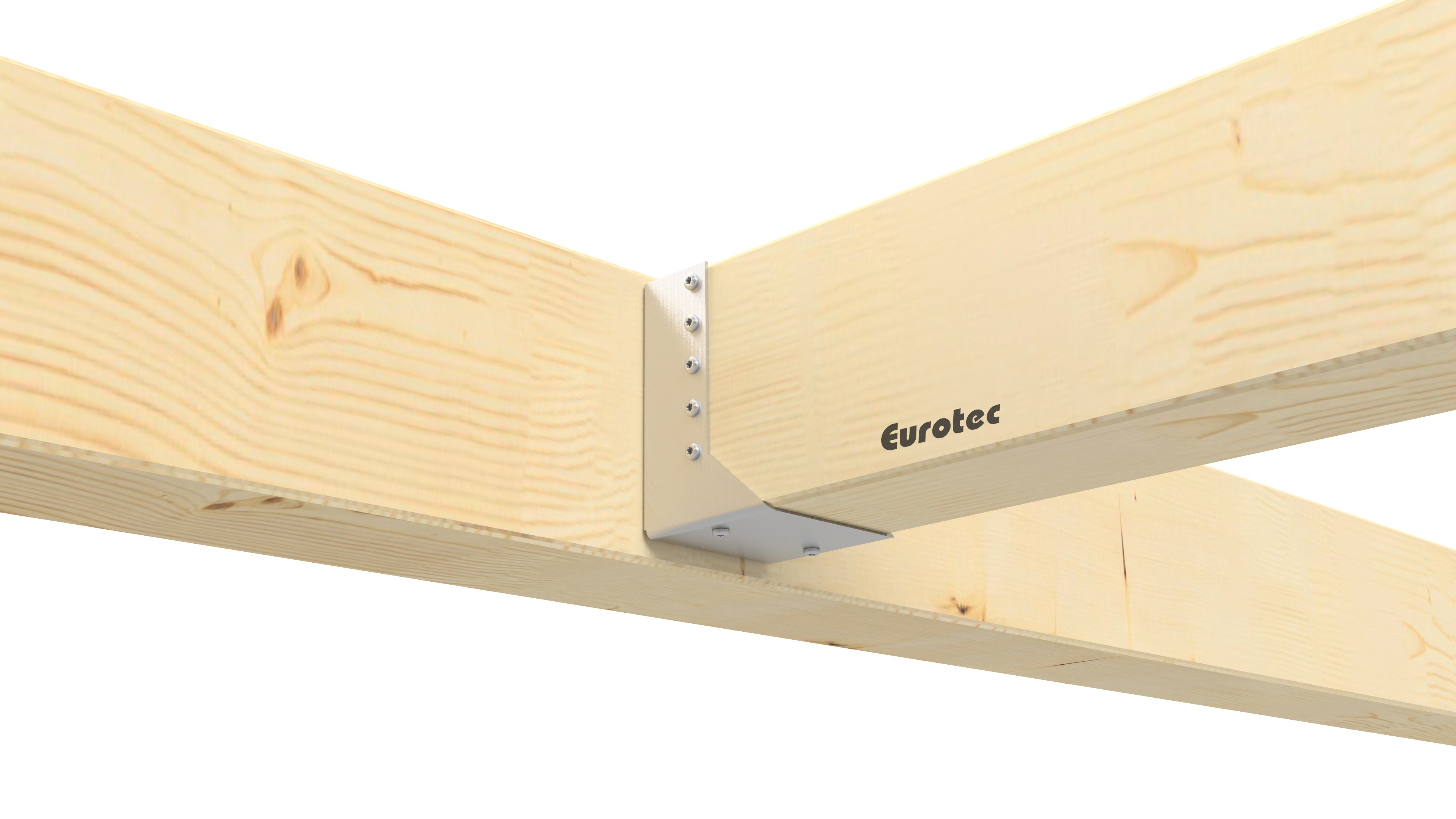 innenliegender Balkenschuh verzinkt, Verarbeitung, Anwendung Holzbau