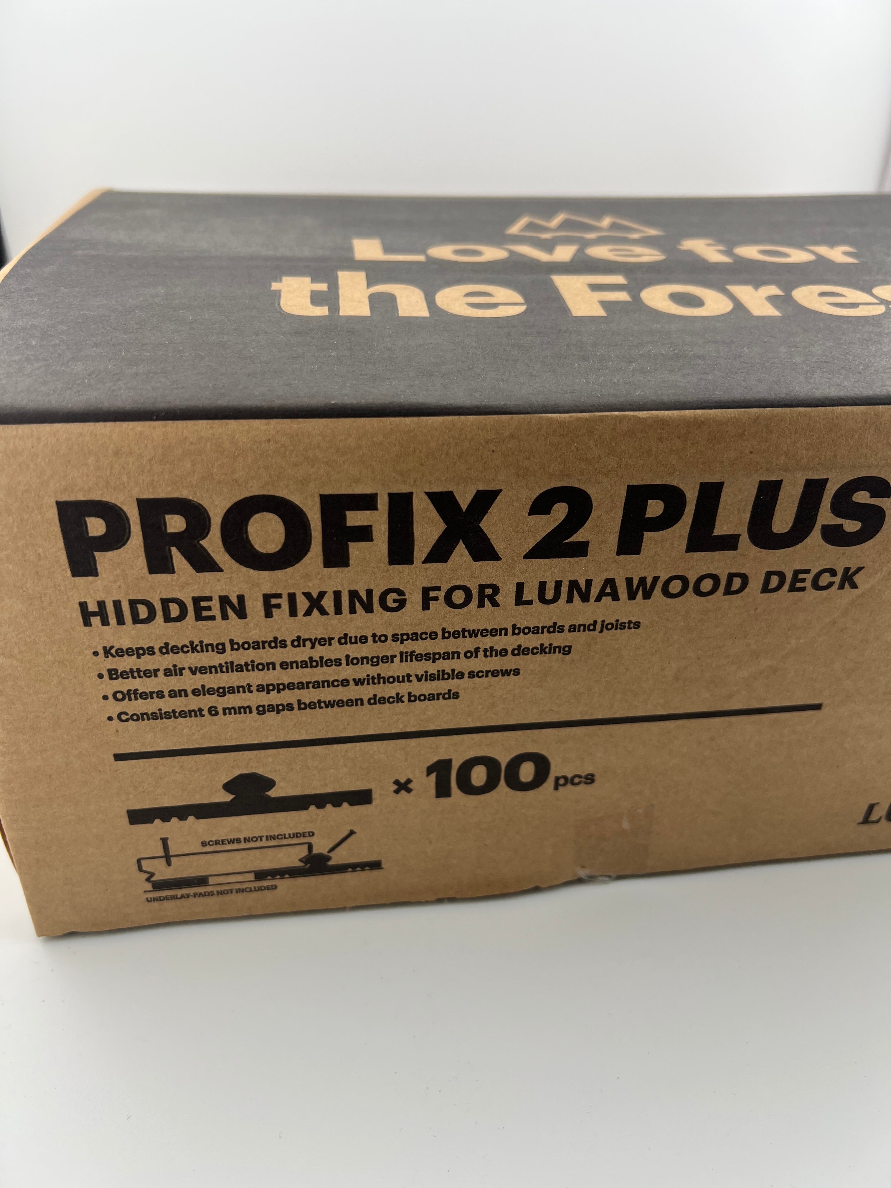 Profix 2 Plus Verbinder – 100 Stück pro Karton ohne Schrauben