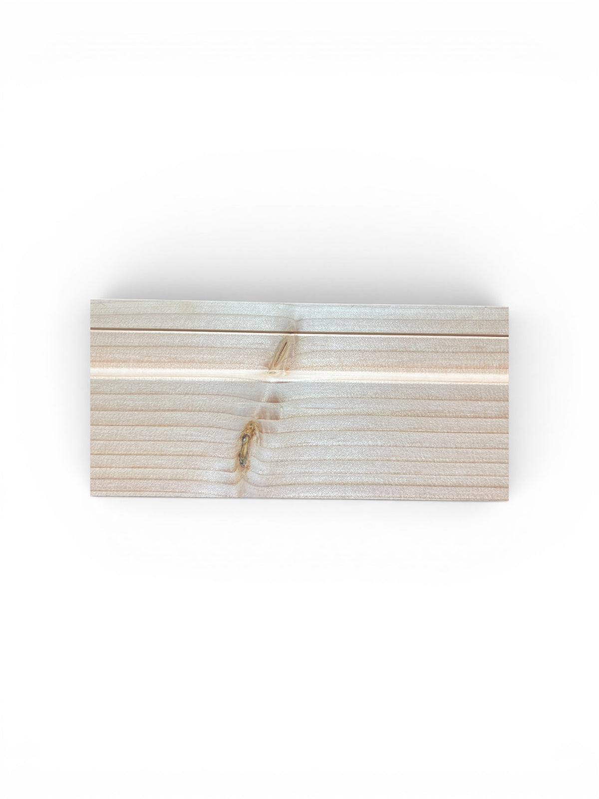 Draufsicht europäische Lärche Rhombusprofil 21x96mm mit Nut und Feder