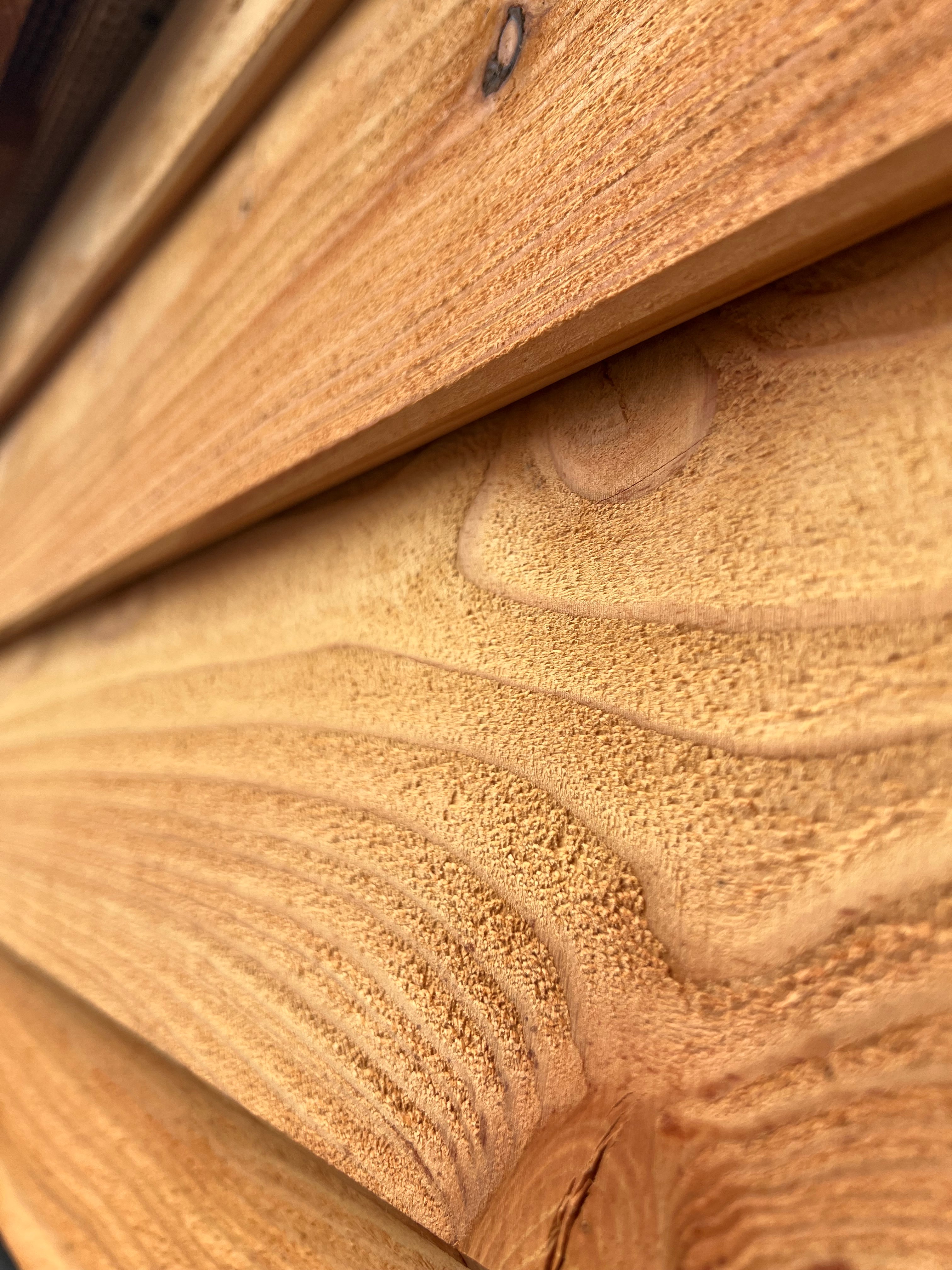 Keilstülpprofil europäische Lärche 26×146 mm