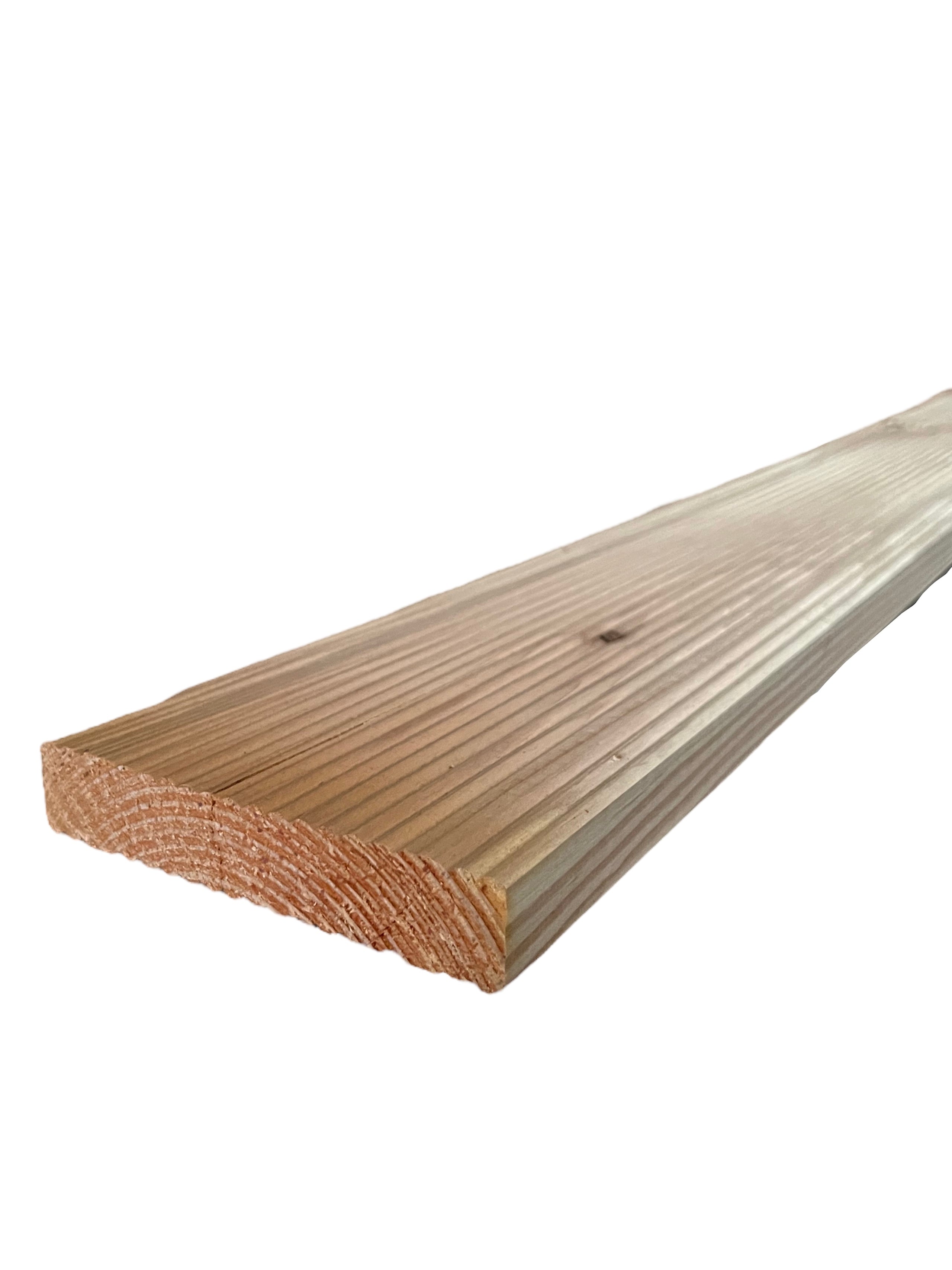 Terassenbretter Douglasie  26x140 - Oberfläche geriffelt