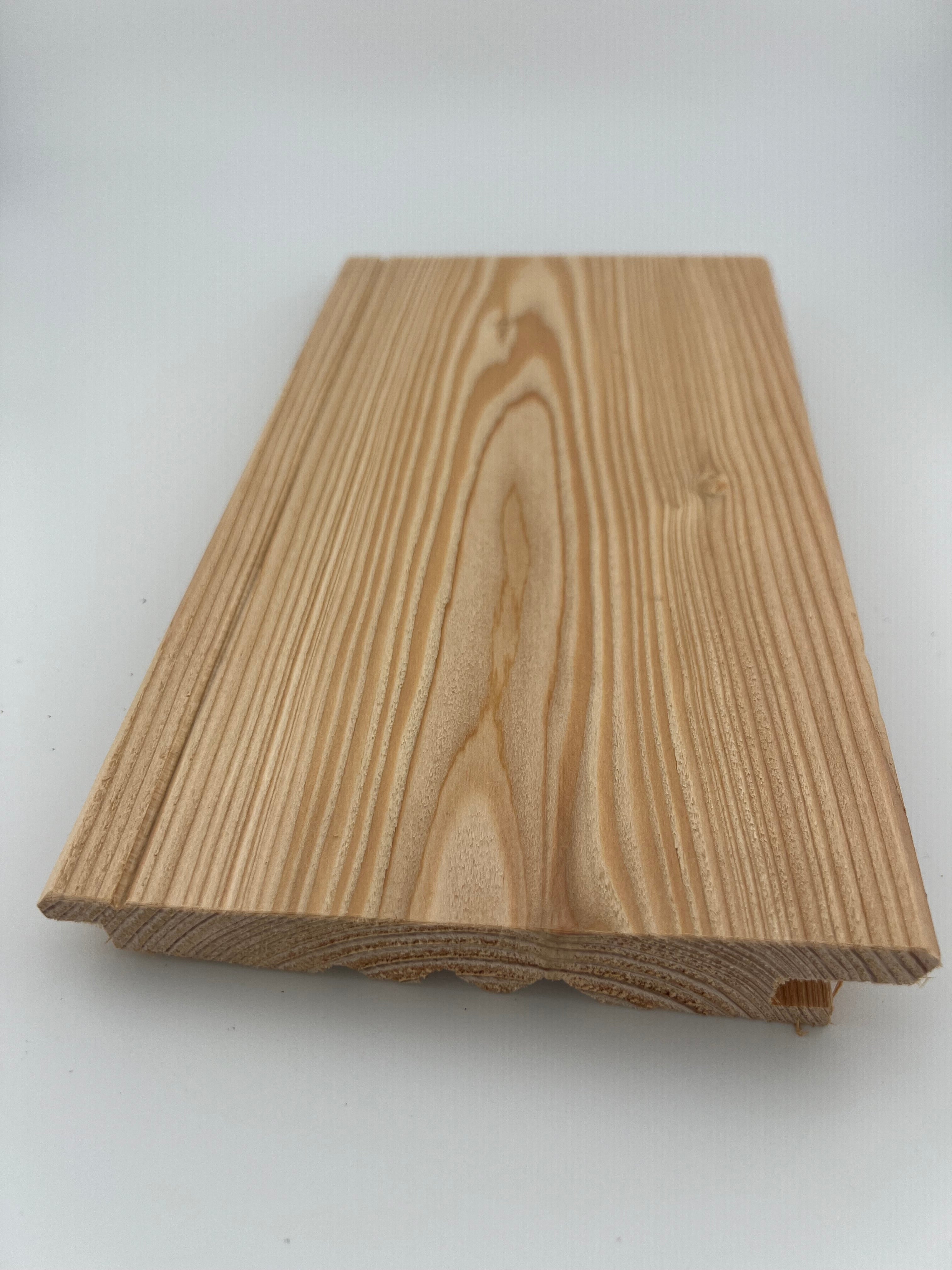 Keilstülpprofil europäische Lärche 26×146 mm