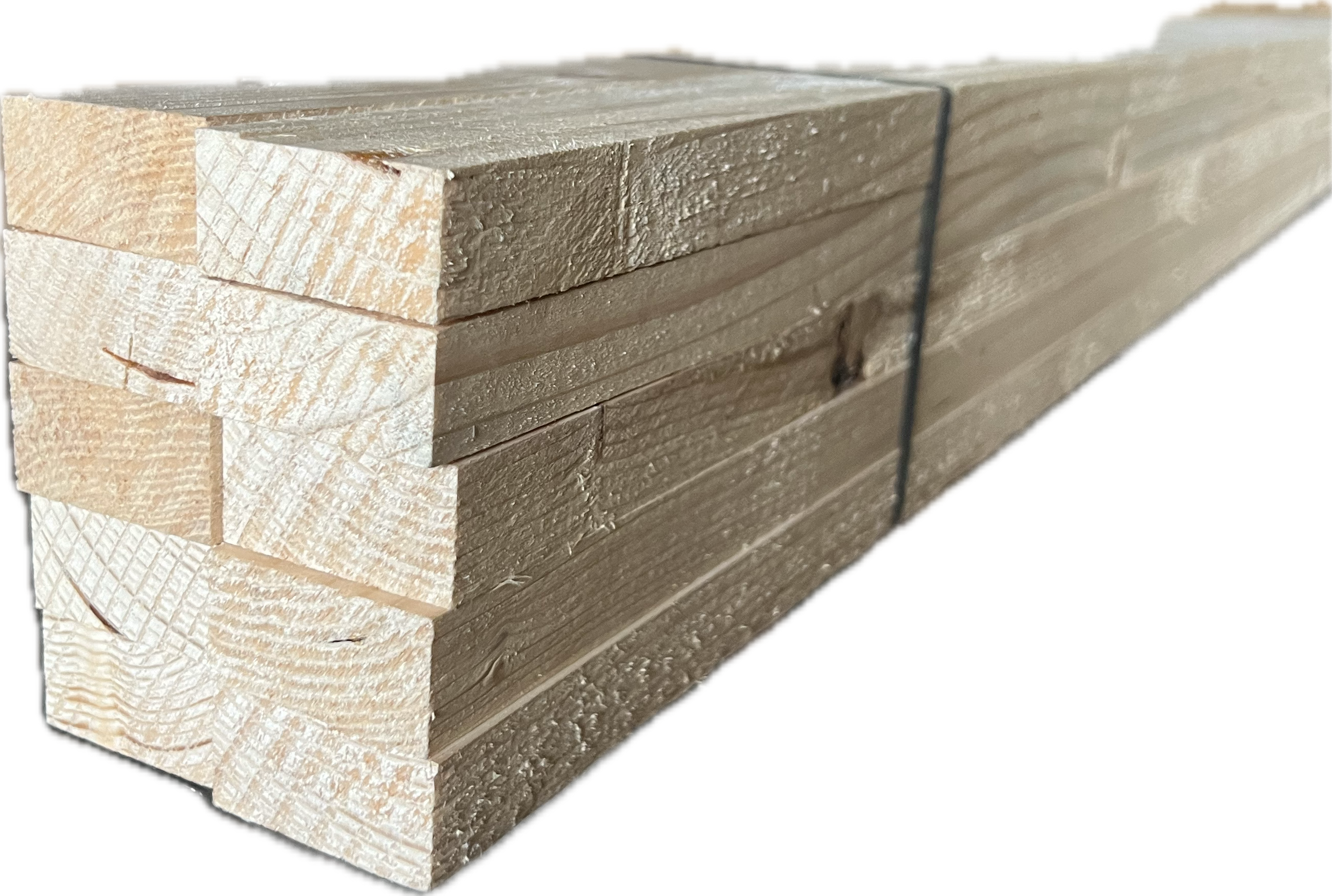 Fichte Latten - Sägerau, getrocknet, gebündelt