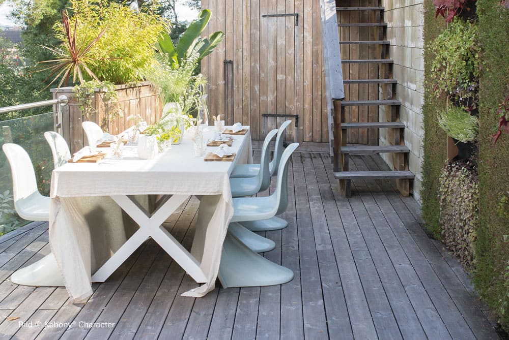 Kebony Terrassendiele Character, Ambiente, vergraut