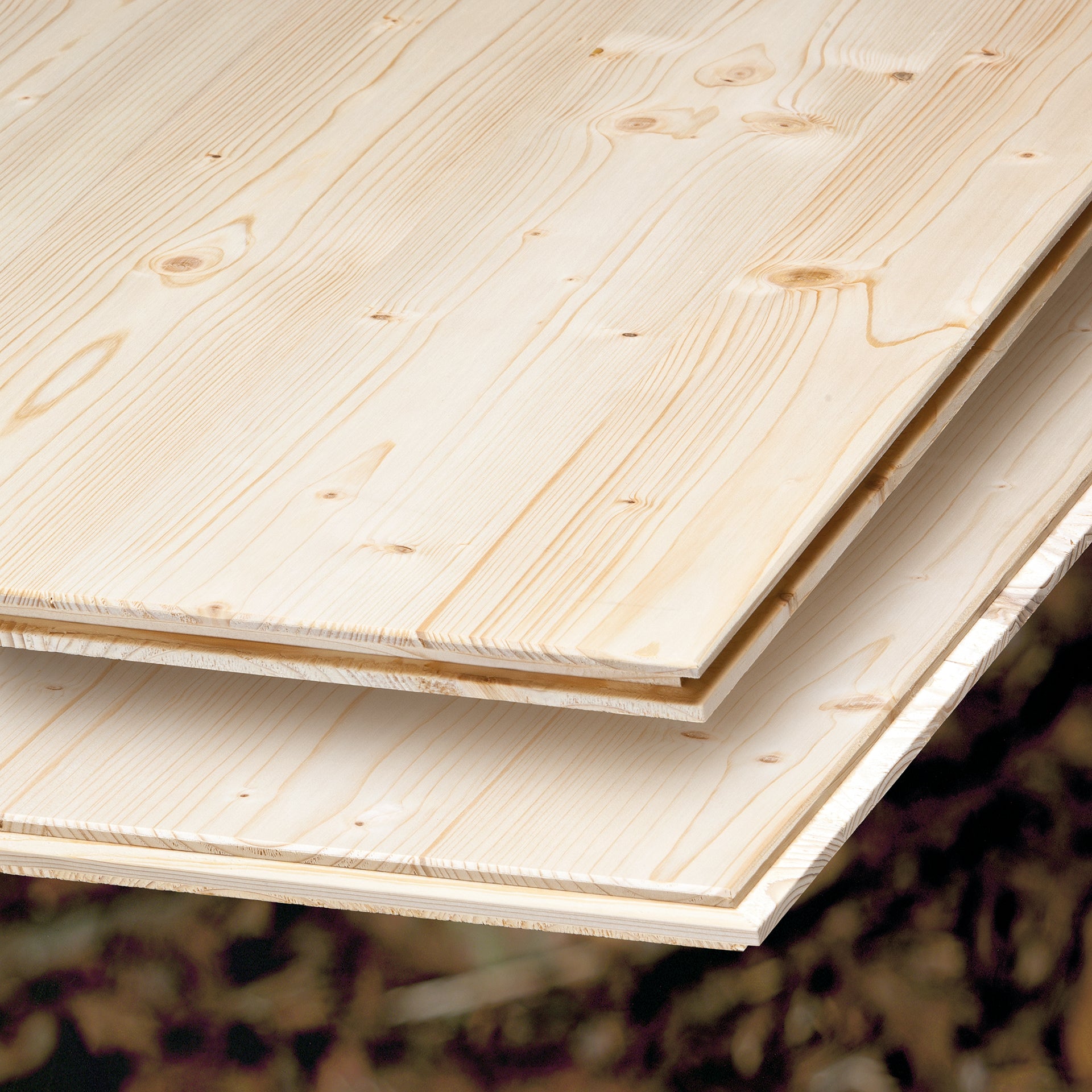 Fichte 3-Schichtplatte B/C Nut und Feder 625x2500 mm