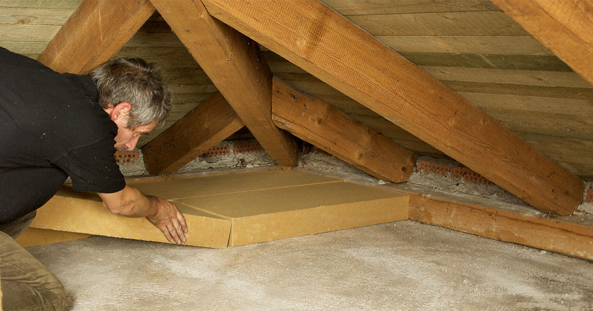STEICOtop – Die nachhaltige Dämmplatte für die oberste Geschossdecke