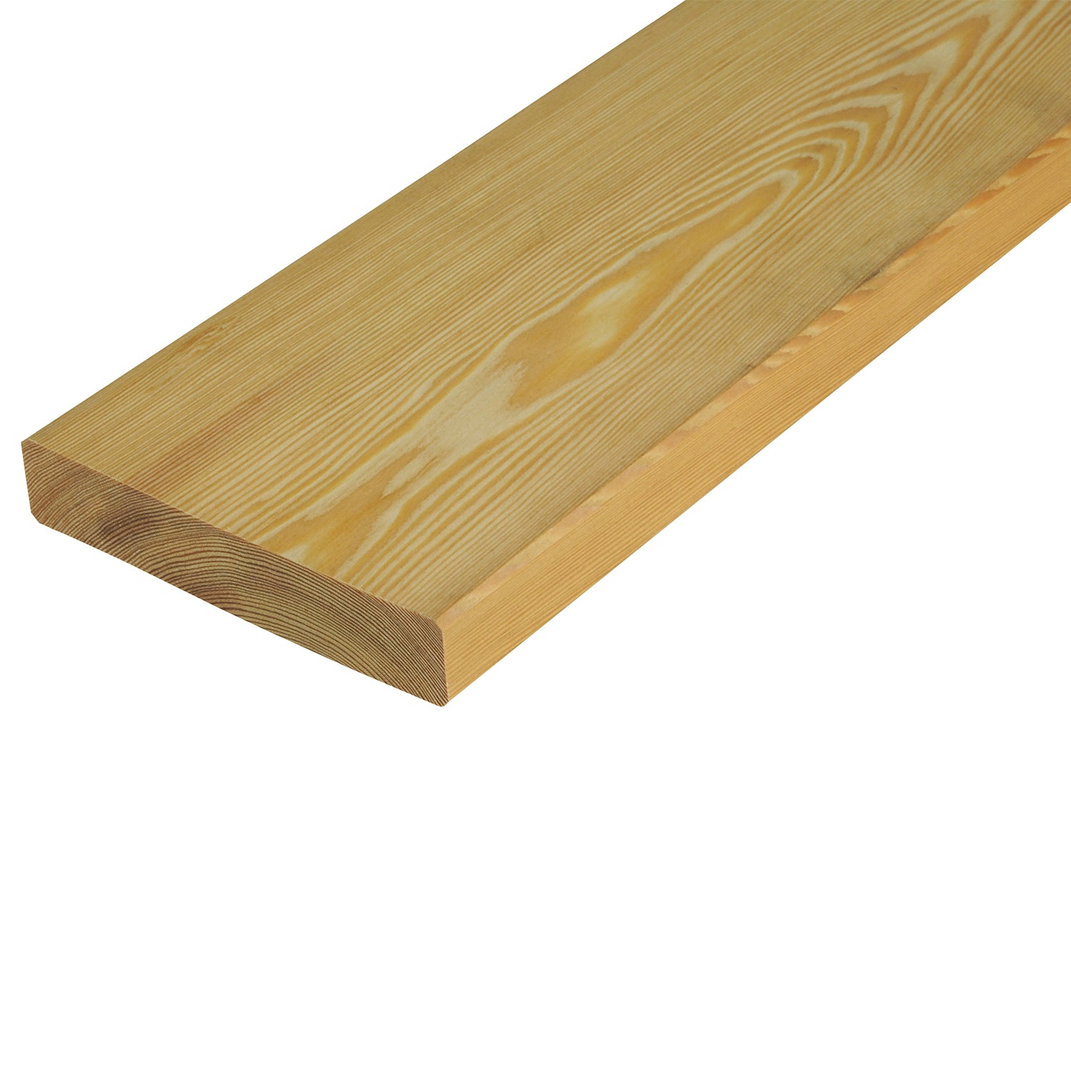 Terassenbretter 143x27mm Sibirische Lärche - Glatt/Glatt