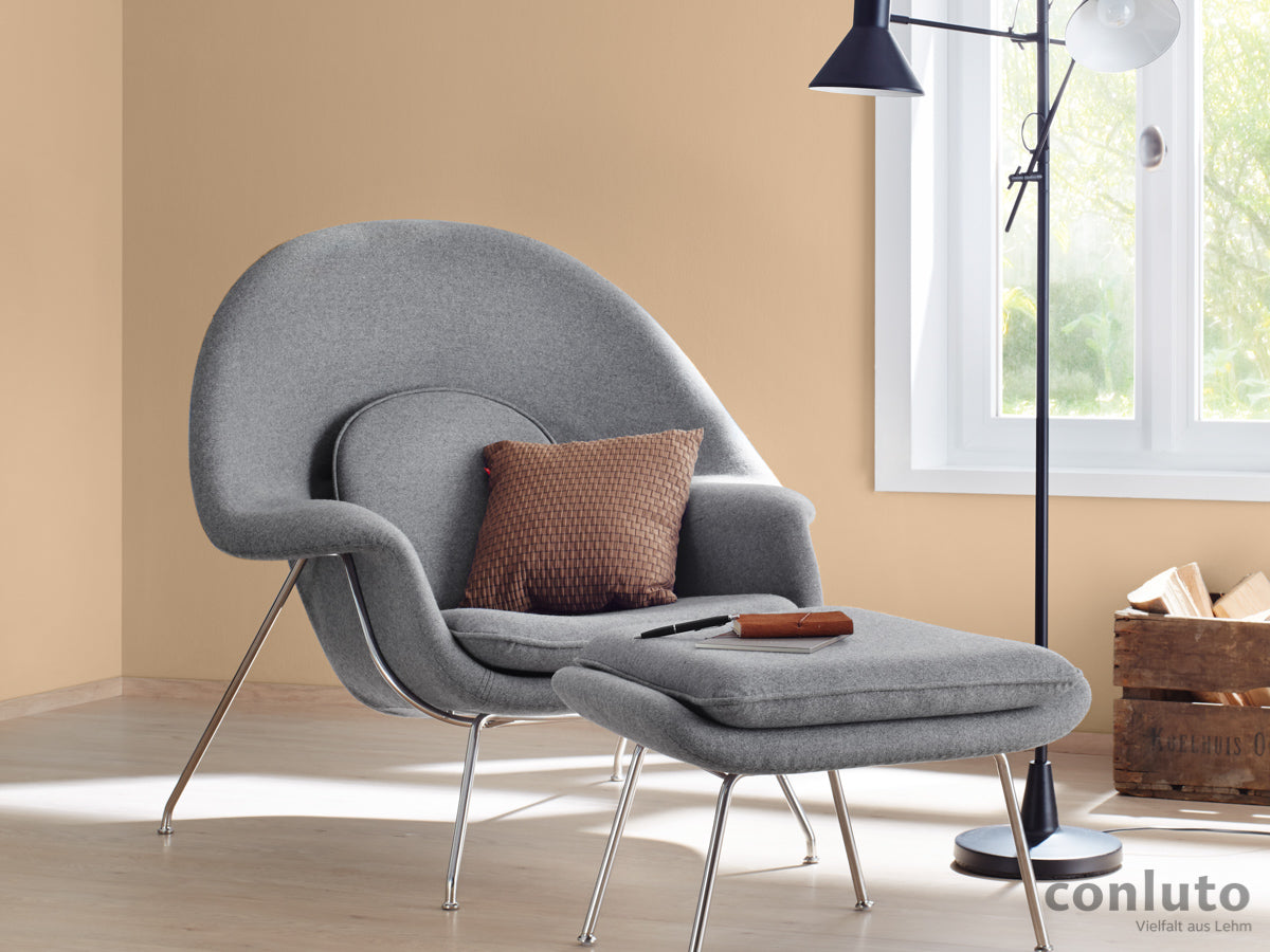 Lehmfarbe 40qm - 70qm Natürlich. Stilvoll. Gesund.