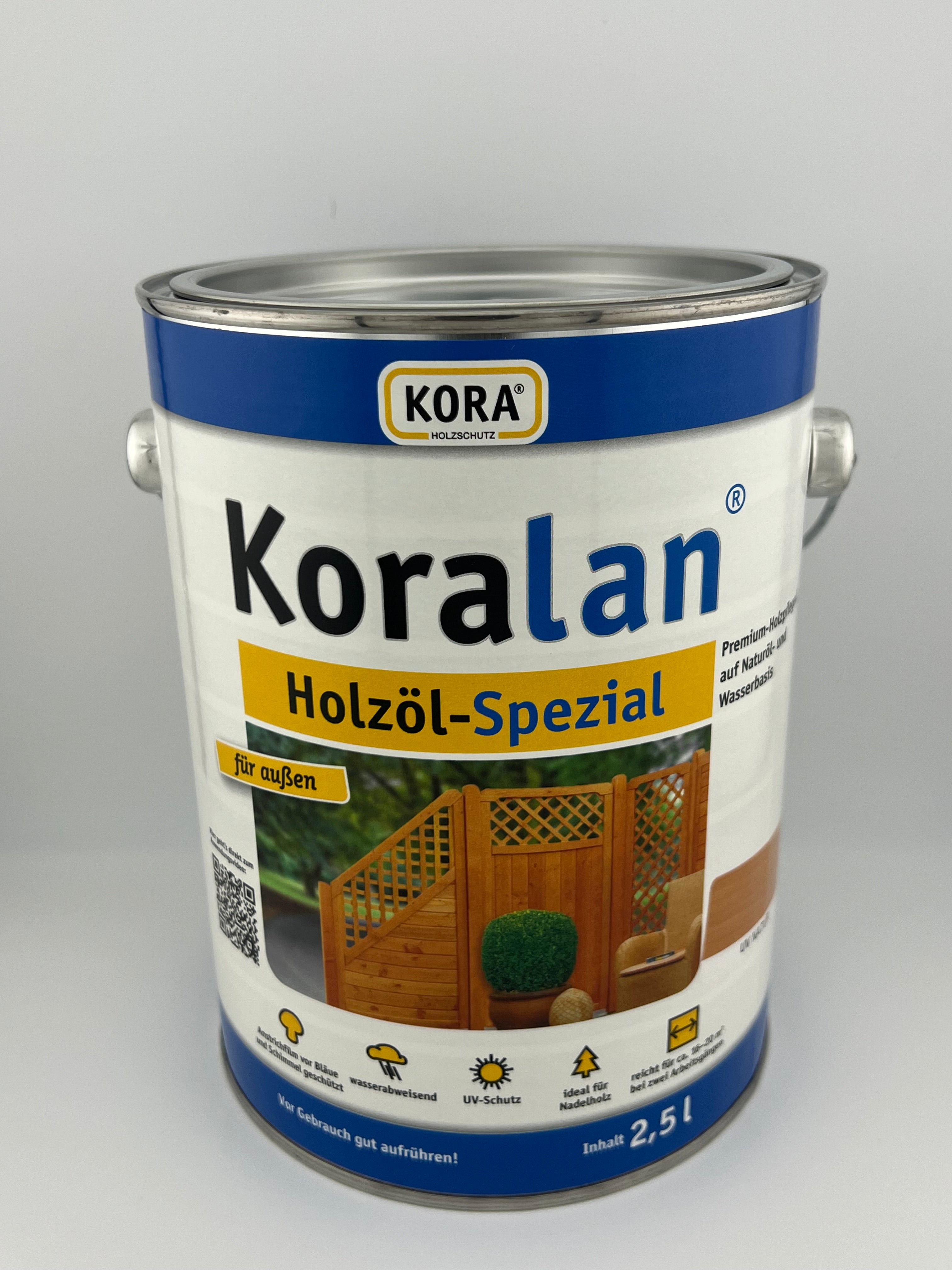 Koralan® Holzöl Spezial – Schutz & Pflege für Hölzer im Außenbereich