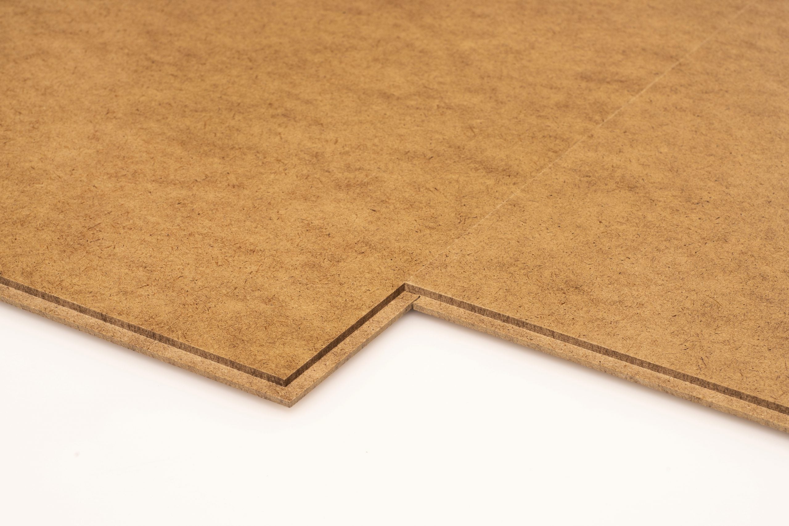 8mm Funderplan Biofaserplatte mit Nut und Feder – leimfreie Holzfaserplatte für ökologischen Innenausbau