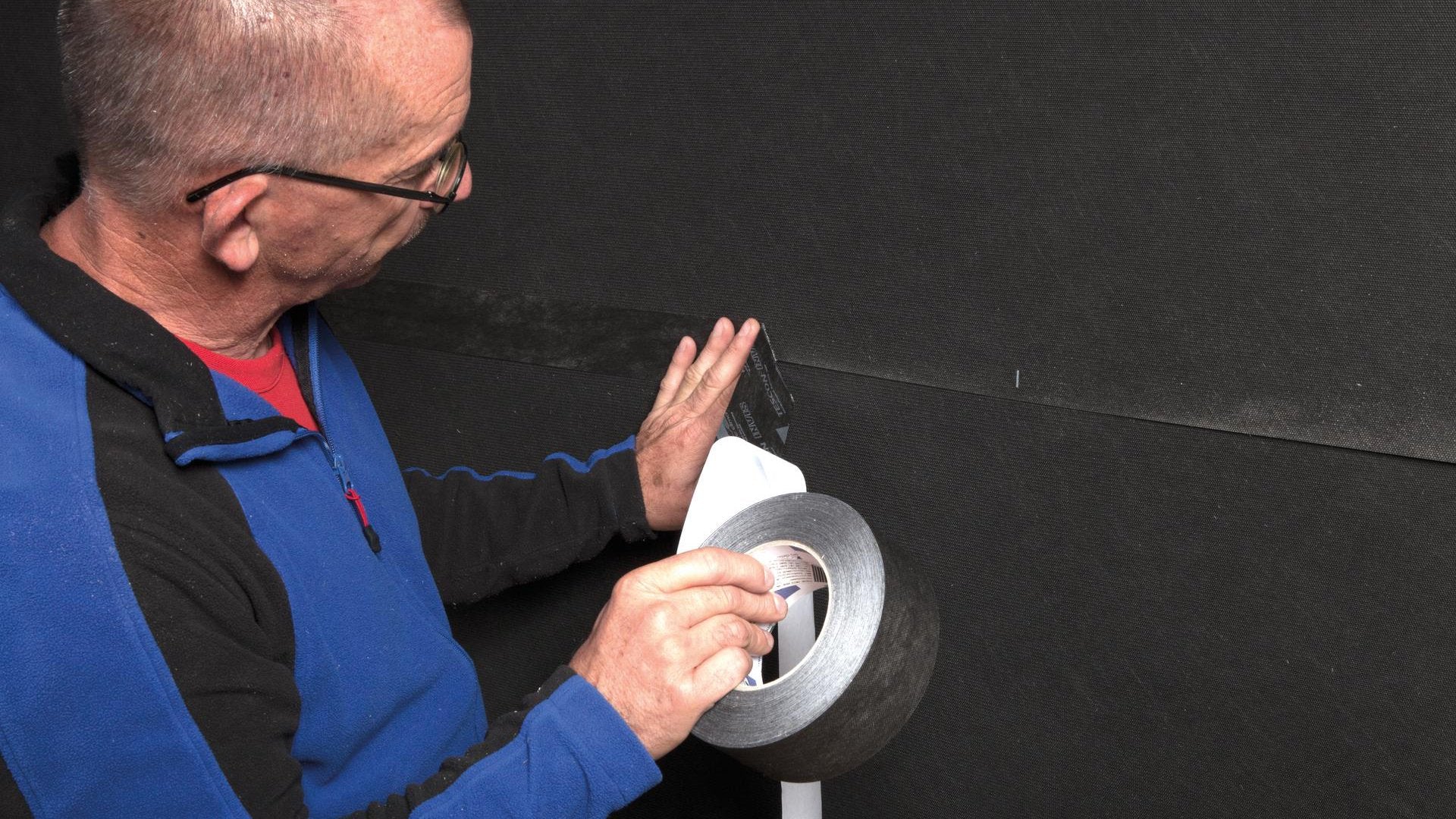 Profiklebeband Tescon Invis pro Clima, Rolle á 30 Meter in 60mm Breite