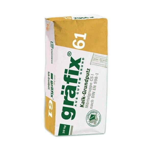 Gräfix 61 Kalk-Grundputz, Sack á 30 kg