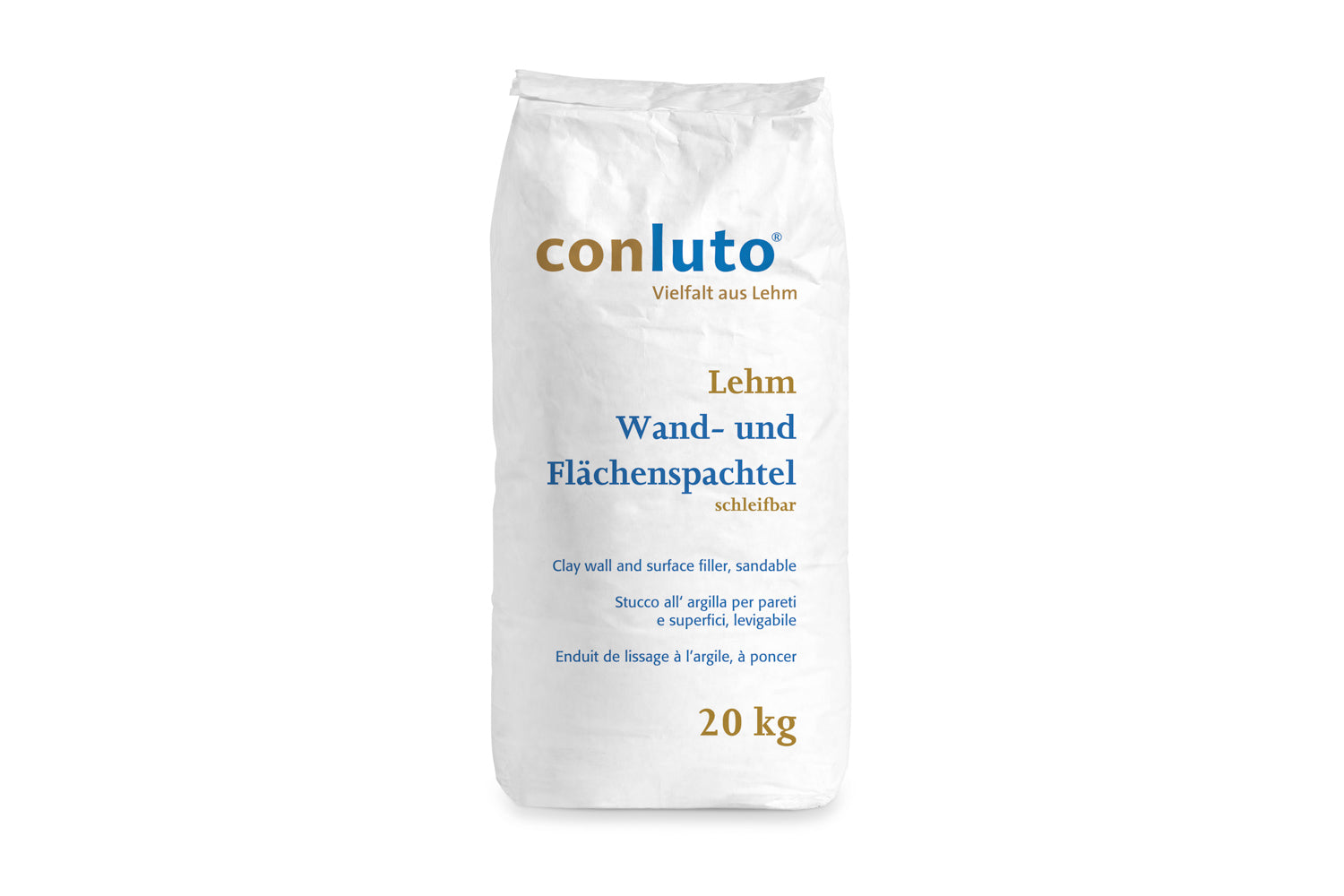 Lehm Wand- und Flächenspachtel 20 kg